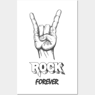 Rock Forever Posters and Art